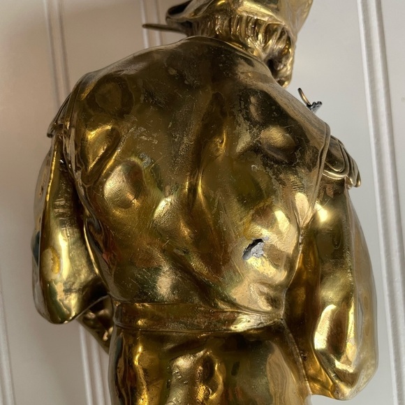 French 19th C Romantic Bronze Statue Emile Louis Picault Archer Art Sculpture - Picture 9 of 16